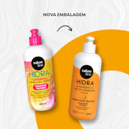 Creme para Pentear Salon Line Hidra 3 em 1 300 ml Hidratação Intensa