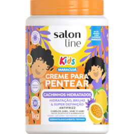 Creme Para Pentear Salon Line Kids 1 Kg Maracujá