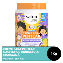 Creme Para Pentear Salon Line Kids 1 Kg Maracujá