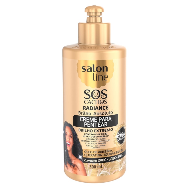 Creme Para Pentear Salon Line S O S Cachos 300 Ml Radiance Brilho Absoluto Lojaslivia Creme Para Pentear Salon Line S O S Cachos 300 Ml Radiance Brilho Absoluto Lojaslivia
