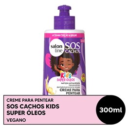 Creme para Pentear Salon Line S.O.S Cachos Kids 300 ml Super Óleos