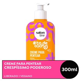 Creme Para Pentear Salon Line #tôdecacho 300 ml Crespísimo Poderoso