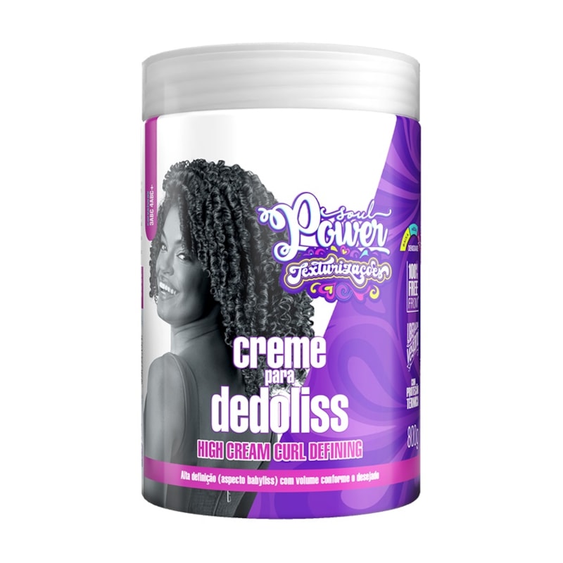 Creme Para Pentear Soul Power Texturizações 500 ml Dedoliss