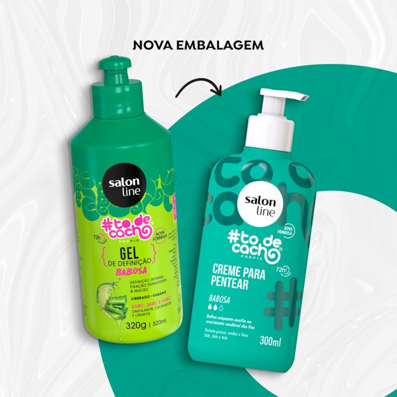 Creme Pentear Salon Line #todecacho 300 ml Babosa