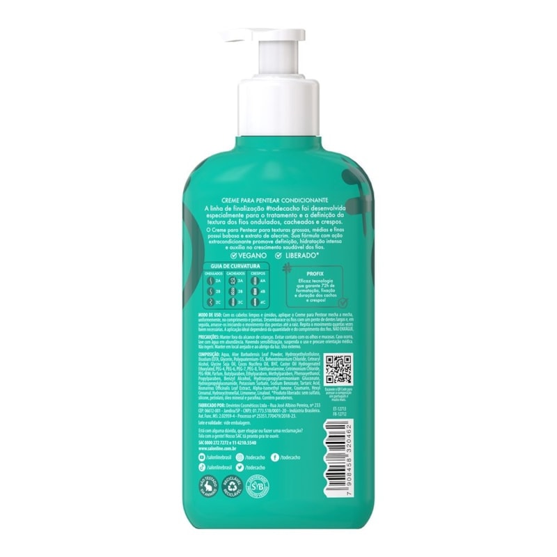 Creme Pentear Salon Line #todecacho 300 ml Babosa