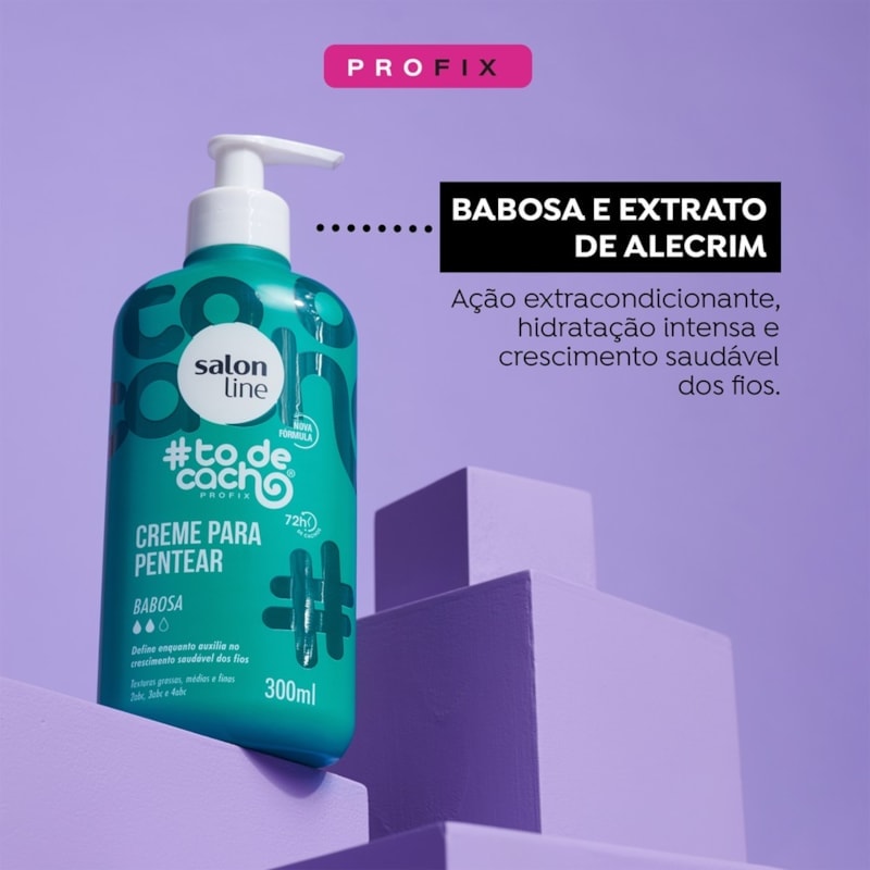 Creme Pentear Salon Line #todecacho 300 ml Babosa