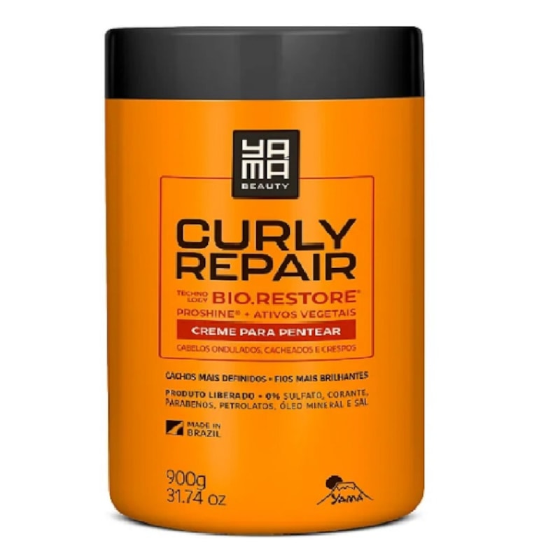 Creme Pentear Yamá Curly Repair 900 gr