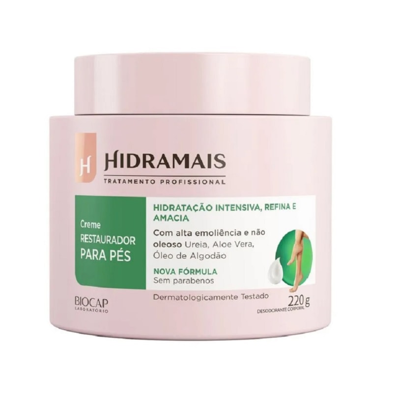 Creme  Restaurador para Pés Hidramais  220 gr