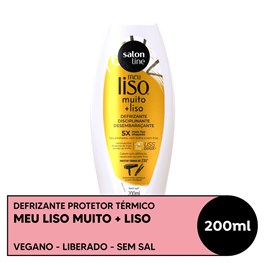 Defrizante Salon Line Meu Liso 200 ml Muito + Liso