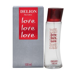 Deo Colônia Delion Love Love Love 100 ml