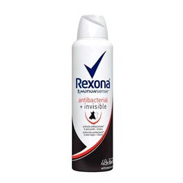 Desodorane Aerosol Antitranspirante Rexona 150 ml Antibacterial + Invisible