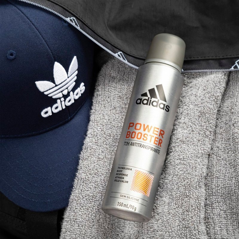 Desodorante Aerosol Adidas Masculino 150 ml Power Booster