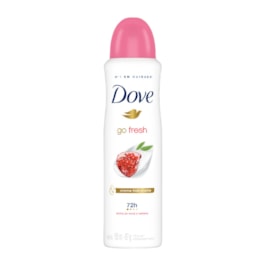 Desodorante Aerosol Antitranspirante Dove Go Fresh 150 ml Romã e Verbena