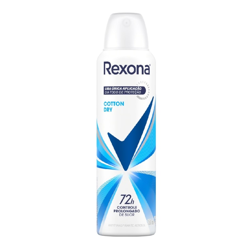 Desodorante Aerosol Antitranspirante Rexona 150 ml Cotton Dry