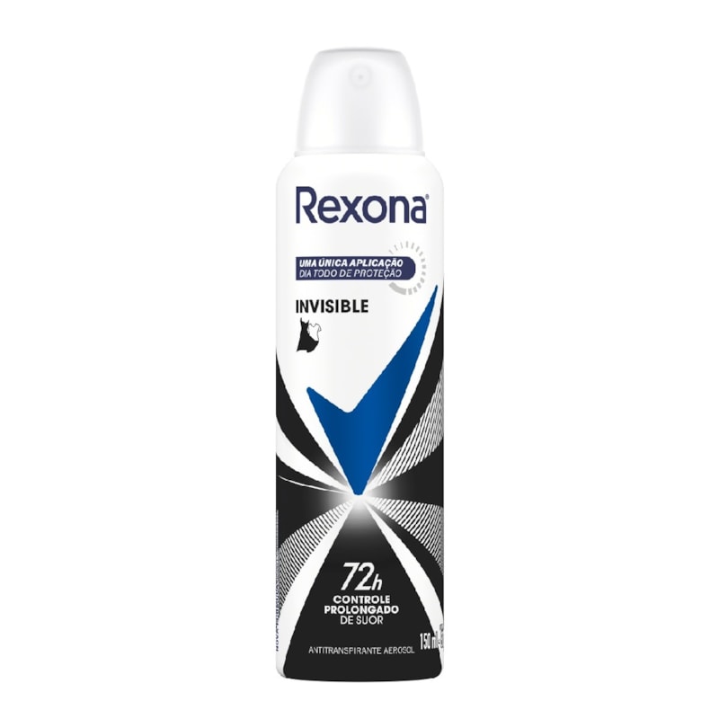 Desodorante Aerosol Antitranspirante Rexona 150 ml Invisible