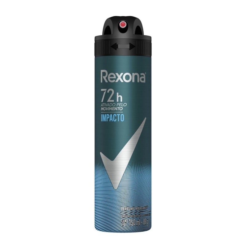 Desodorante Aerosol Antitranspirante Rexona Men 150 ml Impacto