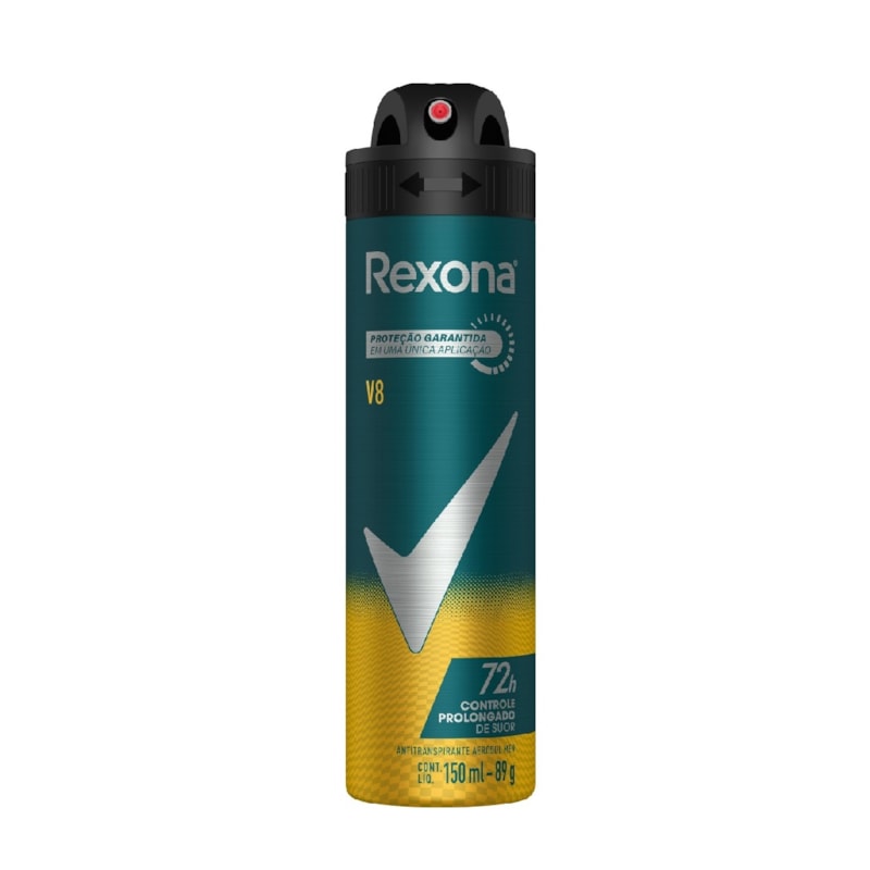 Desodorante Aerosol Antitranspirante Rexona Men 150 ml V8