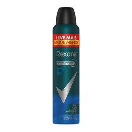 Desodorante Aerosol Antitranspirante Rexona Men 250 ml Leve Mais Pague Menos Active Dry