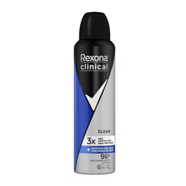 Desodorante Aerosol Antitranspirante Rexona Men Clinical 150 ml Clean