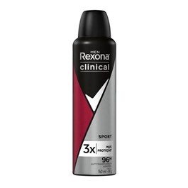 Desodorante Aerosol Antitranspirante Rexona Men Clinical 150 ml Sport