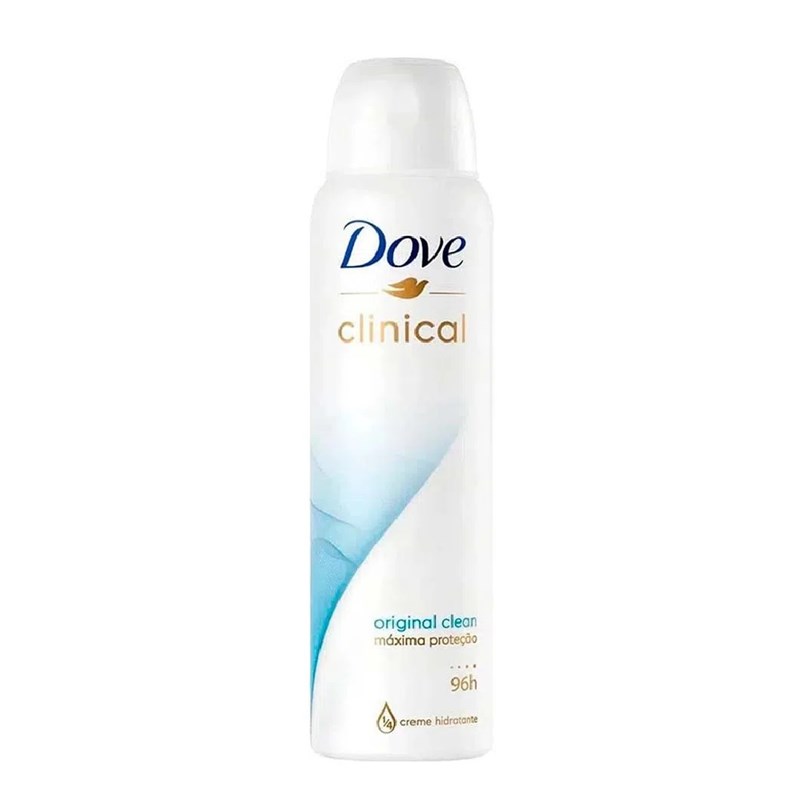 Desodorante Aerosol Dove Clinical 150 ml Original Clean