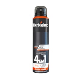 Desodorante Aerosol Herbíssimo Masculino 150 ml Dark Silver