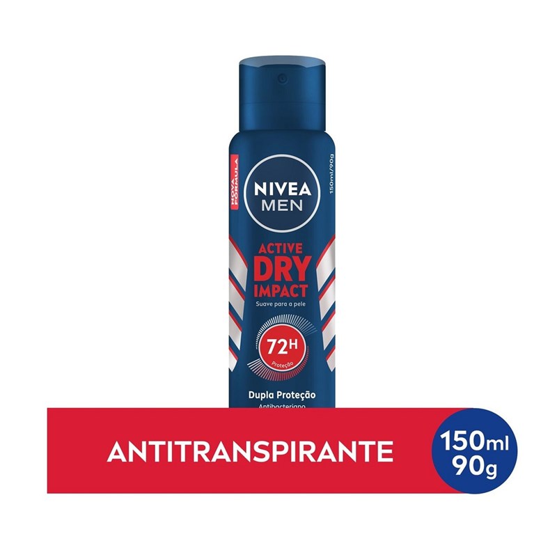 Desodorante Aerosol Nivea Men 150 ml Dry Impact