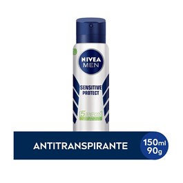 Desodorante Aerosol Nivea men 150 ml Sensitive Protect