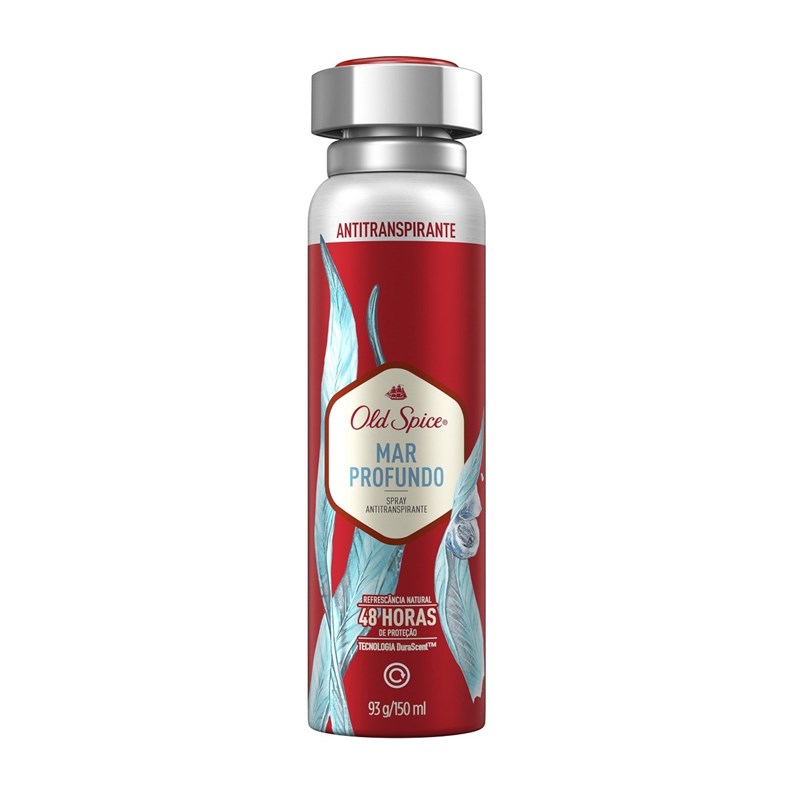 Desodorante Antitranspirante Old Spice 150 ml Mar Profundo
