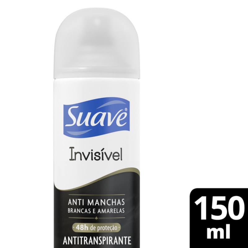 Desodorante Antitranspirante Suave Invisible Feminino 150ml