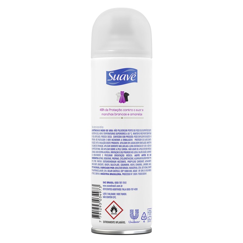 Desodorante Antitranspirante Suave Invisible Feminino 150ml