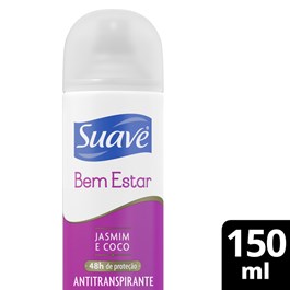Desodorante Antitranspirante Suave Jasmin e Coco 150ml