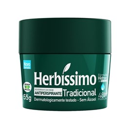 Desodorante Creme Herbíssimo 55 gr Tradicional