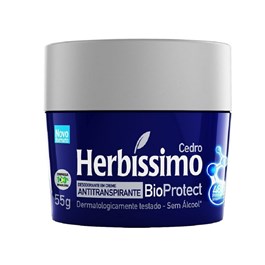 Desodorante Creme Herbíssimo Bioprotect 55 gr Cedro