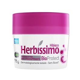Desodorante Creme Herbíssimo Bioprotect  55 gr Hibisco