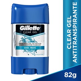 Desodorante em Gel Antitranspirante Gillete 82 gr Cool Wave