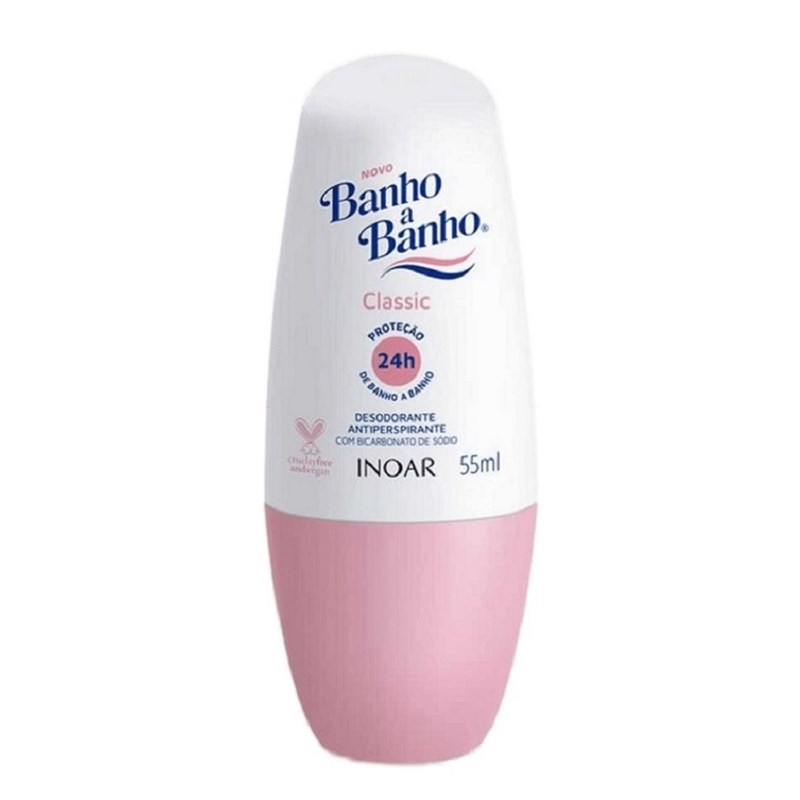 Desodorante Inoar Banho a Banho 55 ml Classic