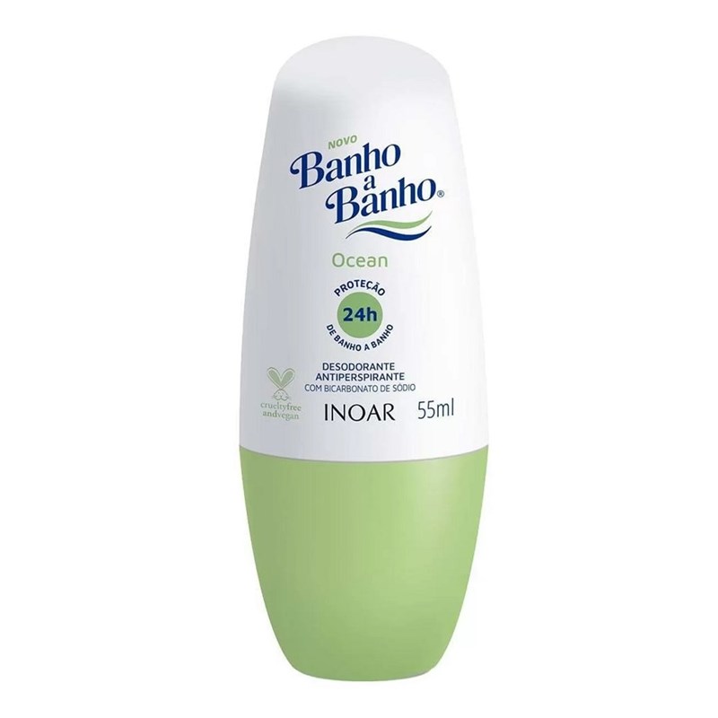 Desodorante Inoar Banho a Banho 55 ml Ocean