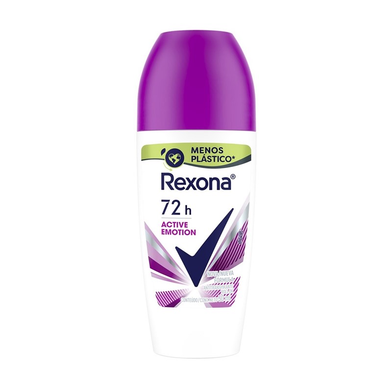 Desodorante Roll On Antitranspirante Rexona 50 ml Active Motion