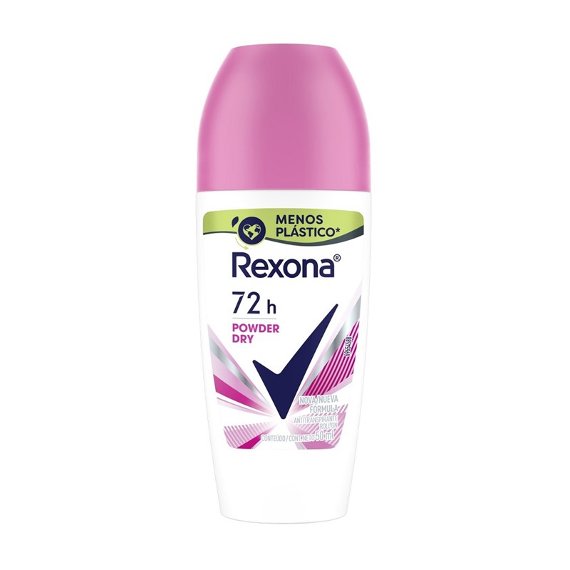 Desodorante Roll On Antitranspirante Rexona 50 ml Powder Dry
