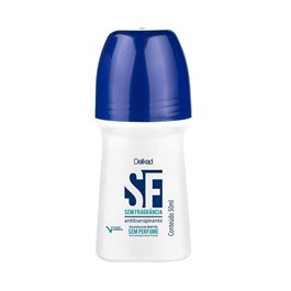 Desodorante Roll-On Delikad 50 ml Sem Fragrância