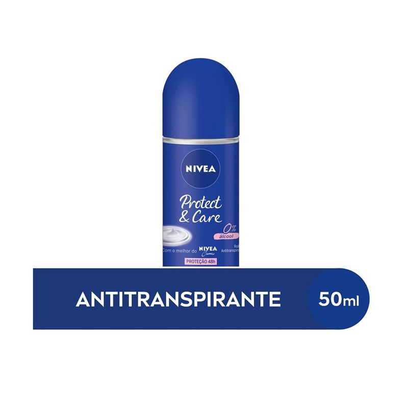 Desodorante Roll On Nivea 50 ml Protect & Care