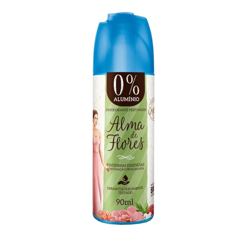 Desodorante Spray Alma de Flores 90 ml Clássico