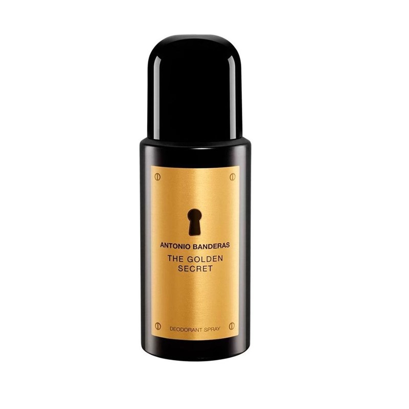 Desodorante Spray Antonio Banderas The Golden Secret Masculino 150 ml