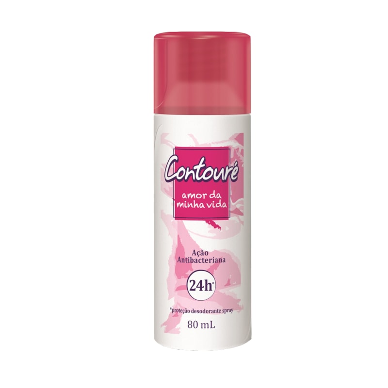 Desodorante Spray Contouré Feminino 80 ml Amor da Minha Vida