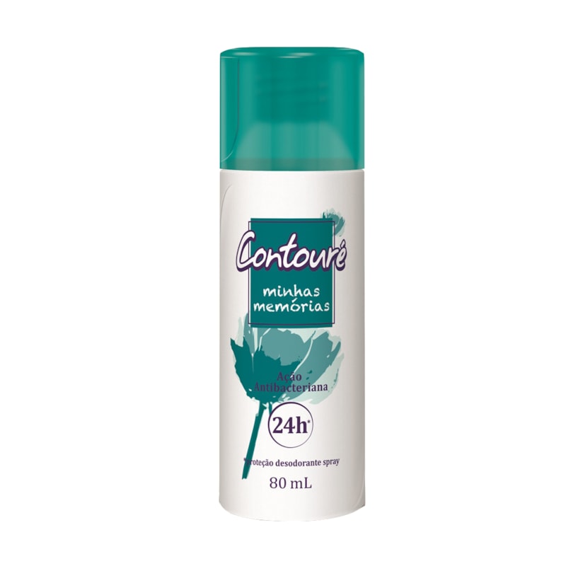 Desodorante Spray Contouré Feminino 80 ml Mihas Memórias