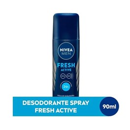 Desodorante Spray Nivea Men 90 ml Fresh Active