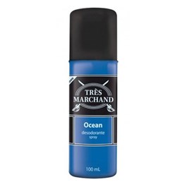 Desodorante Spray Três Marchand 100 ml Ocean