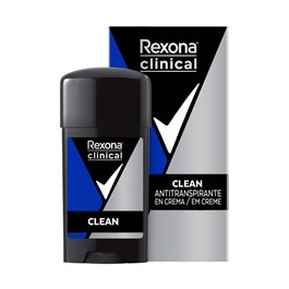 Desodorante Stick Antitranspirante Rexona Clinical 58 gr Clean