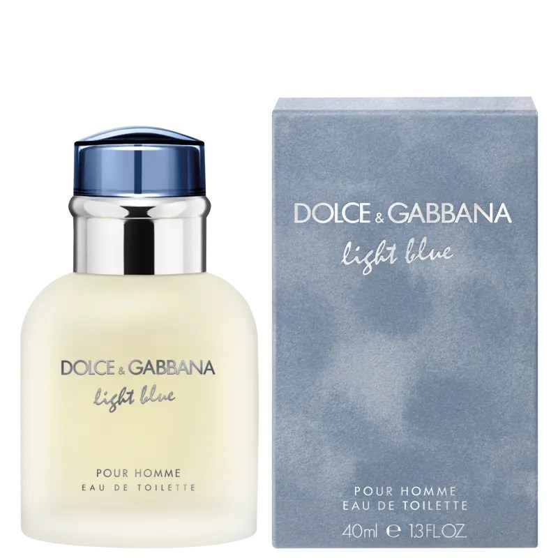 Dolce & Gabbana Light Blue Pour Homme Masculino Eau de Toilette 40 ml